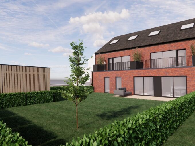 Appartement neuf 2 chambres avec jardin & garage